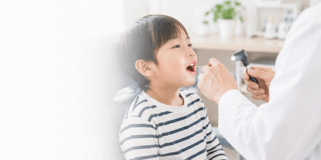 小児耳鼻咽喉科の診察